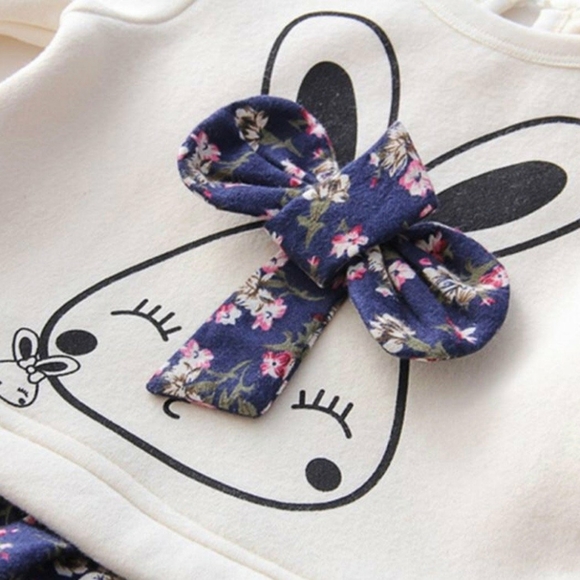 Bow Rabbit Blue Princess Dress - Picture 2 of 2